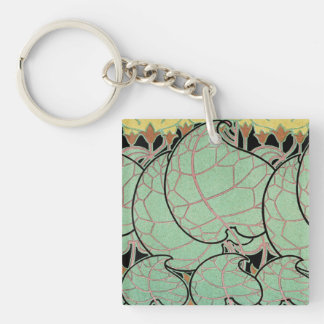 Llavero Patrón Art Nouveau #10