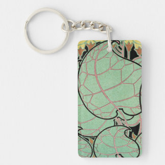 Llavero Patrón Art Nouveau #10