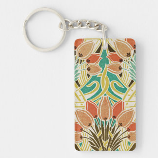 Llavero Patrón Art Nouveau #11