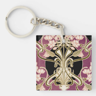 Llavero Patrón Art Nouveau #2