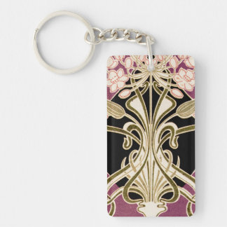 Llavero Patrón Art Nouveau #2