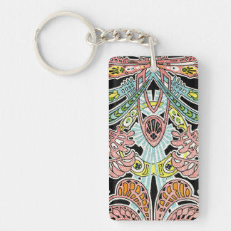 Llavero Patrón Art Nouveau #8