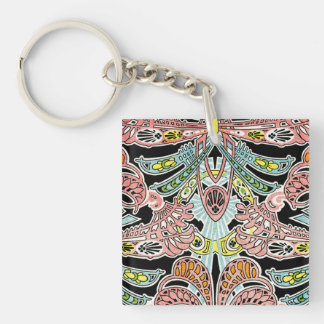 Llavero Patrón Art Nouveau #8
