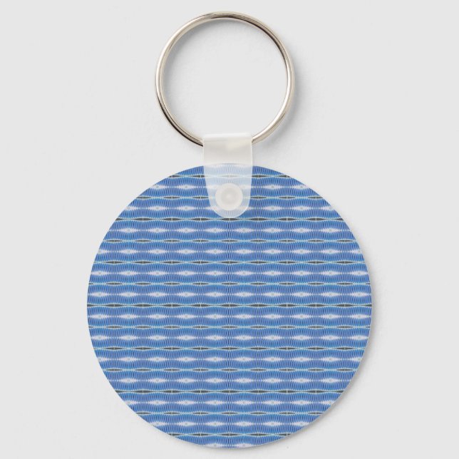 Llavero patrón azul claro (Anverso)