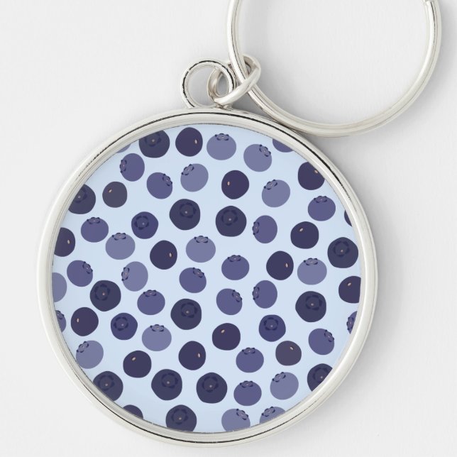 Llavero Patrón de Blueberry (Frente)
