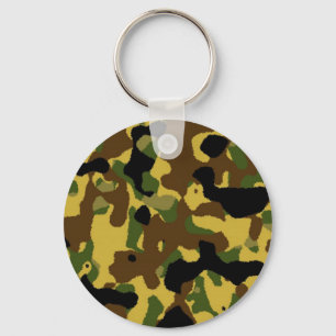 Llavero patrón de camuflaje