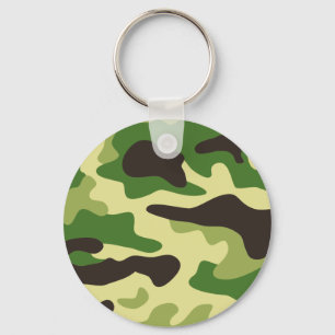 Llavero Patrón de camuflaje de Khaki