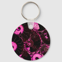 Patrón de cáscara fósil de Nautilus rosado