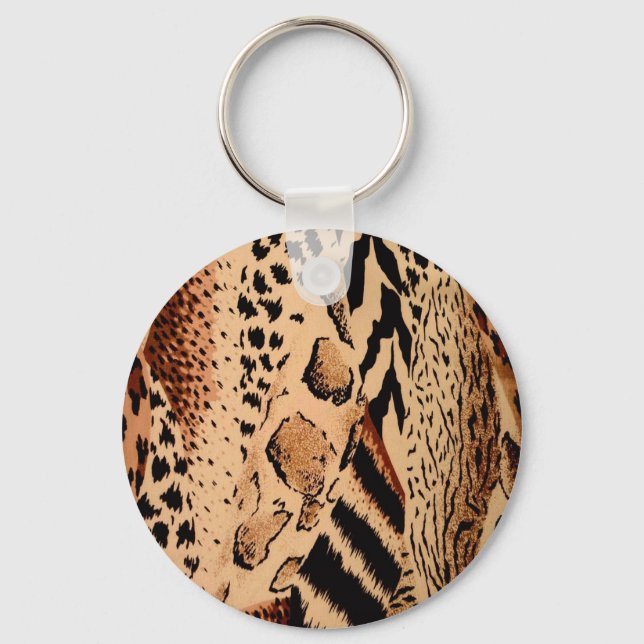 Llavero Patrón de Cheetah (Anverso)