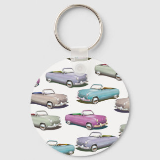 Llavero Patrón de coches clásicos vintage lindos
