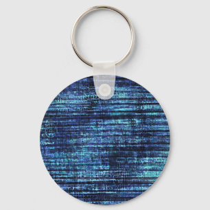 Llavero Patrón de denim azul oscuro