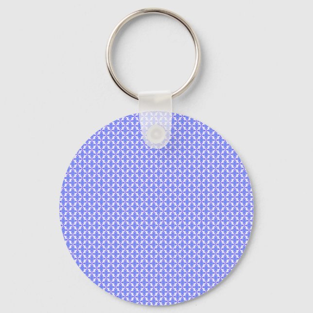 Llavero Patrón de diseño floral (Anverso)