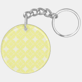 Llavero Patrón de envío amarillo limón