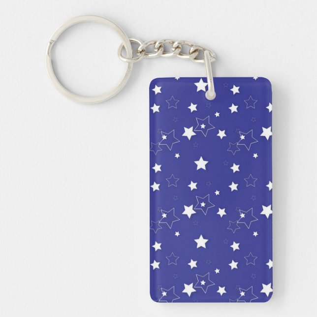 Llavero Patrón de estrellas (Frente)