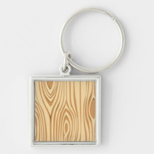 LLAVERO PATRÓN DE GRANO DE MADERA