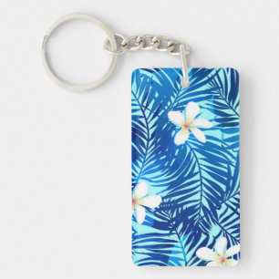 Llavero Patrón de hojas