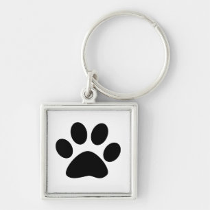 Llavero Patrón de Huella de Perro Regalo de Navidad para M