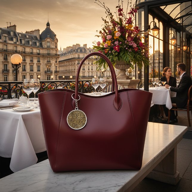 Llavero Patrón de impresión de Cheetah (Cheetah Print pattern Keychain
)