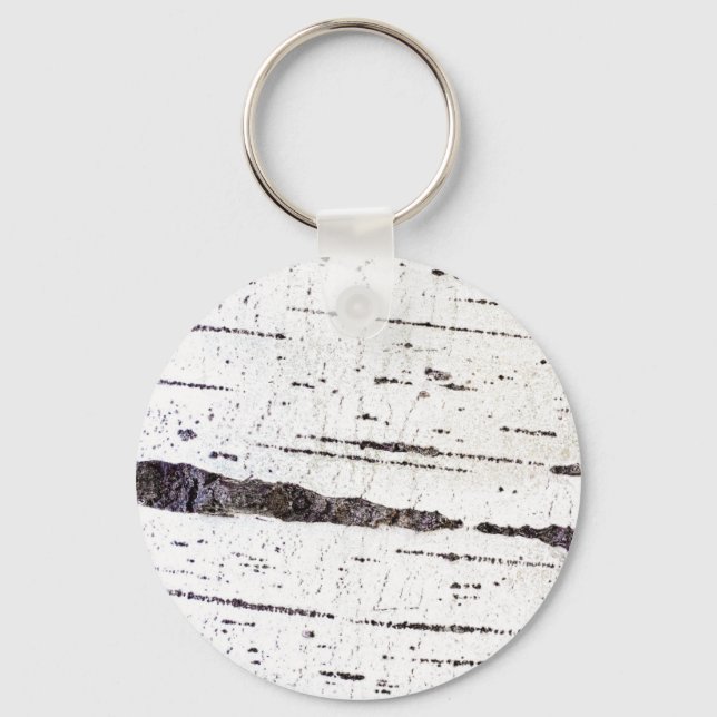 Llavero Patrón de la corteza de Birch (Anverso)