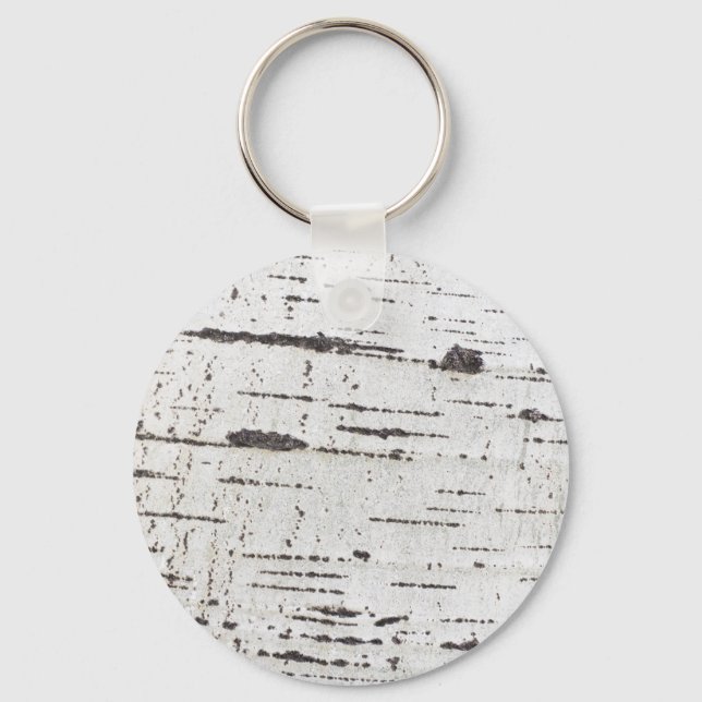 Llavero Patrón de la corteza de Birch (Anverso)