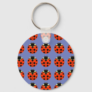 Llavero patrón de ladybug