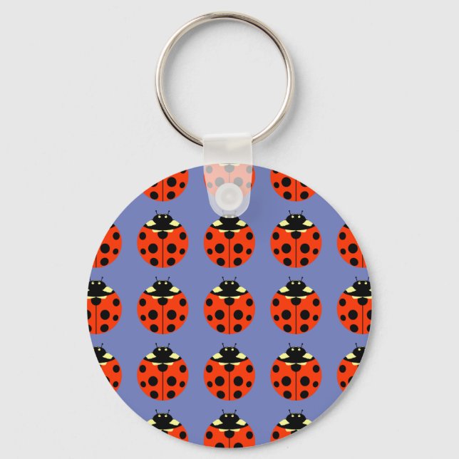 Llavero patrón de ladybug (Anverso)