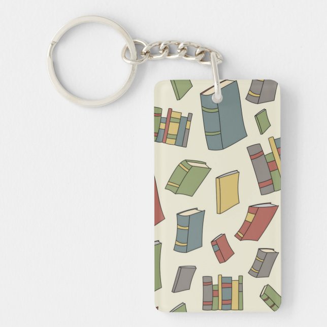 Llavero Patrón de libro (Frente)