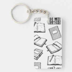 Llavero Patrón de libro