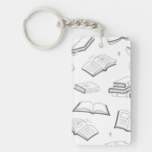 Llavero Patrón de libro