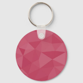 Llavero patrón de malla geométrica de la luz rosa del Rosa