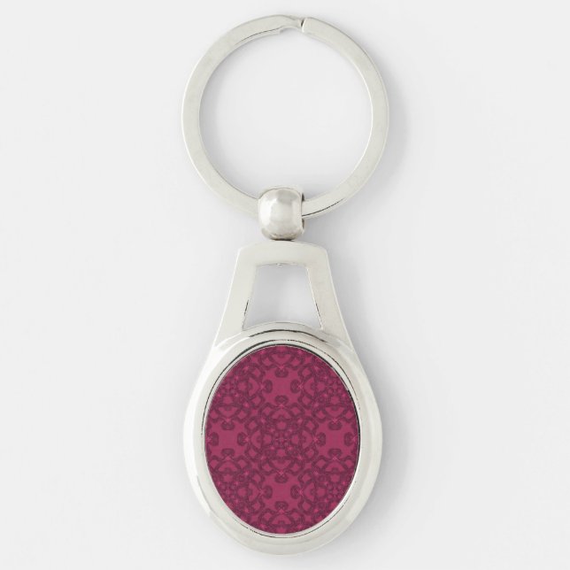 Llavero Patrón de mora personalizado (Anverso)