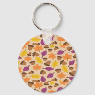 Llavero Patrón de otoño