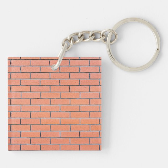 Llavero Patrón de pared de ladrillo (Atrás)