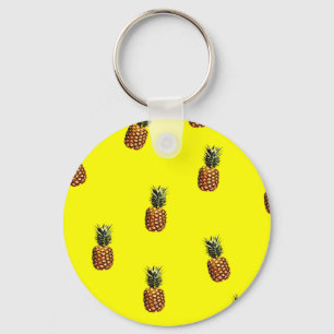 Llavero patrón de piña