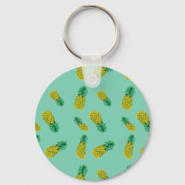 Llavero Patrón de piña en la cadena de claves