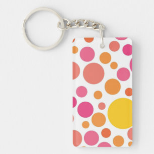 Llavero Patrón de puntos polacos