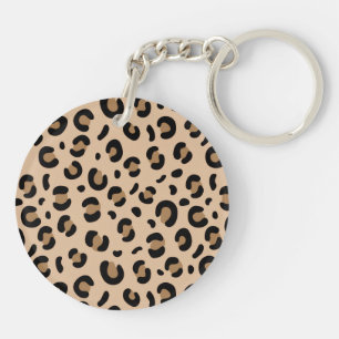 Llavero Patrón de Raya de Tigre Negrita – Diseño de Impres