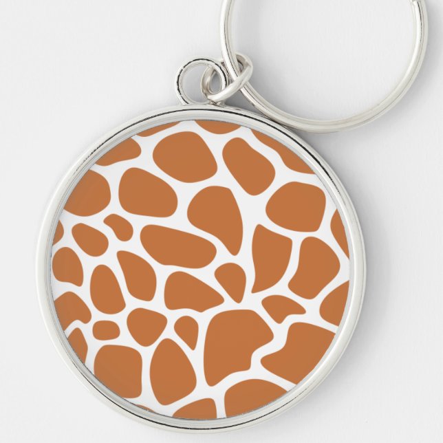 Llavero Patrón de redondeo animal (Frente)