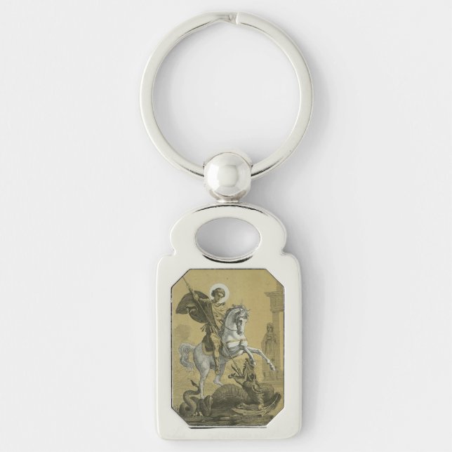 Llavero Patrón de San Jorge de Inglaterra (Anverso)