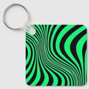 Llavero Patrón de textura de piel de animal cebra-88
