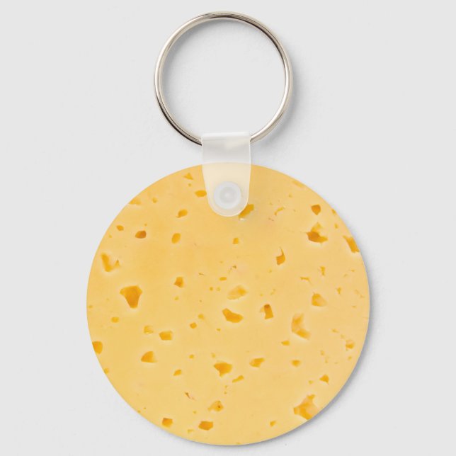 Llavero Patrón de textura de queso (Anverso)