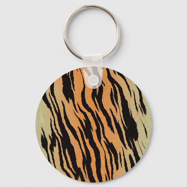 Llavero Patrón de tigre (Anverso)