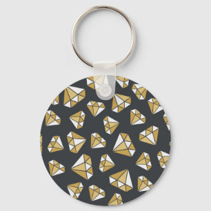 Llavero Patrón De Vigas Sin Pares Temático De Gemstone.