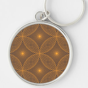 Llavero Patrón decorativo, de moda, de estilo mandala abst