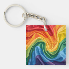 Llavero patrón del mes del orgullo