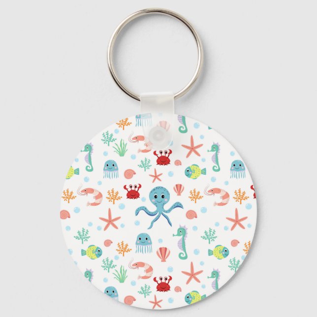 Llavero Patrón del mundo marino (Anverso)