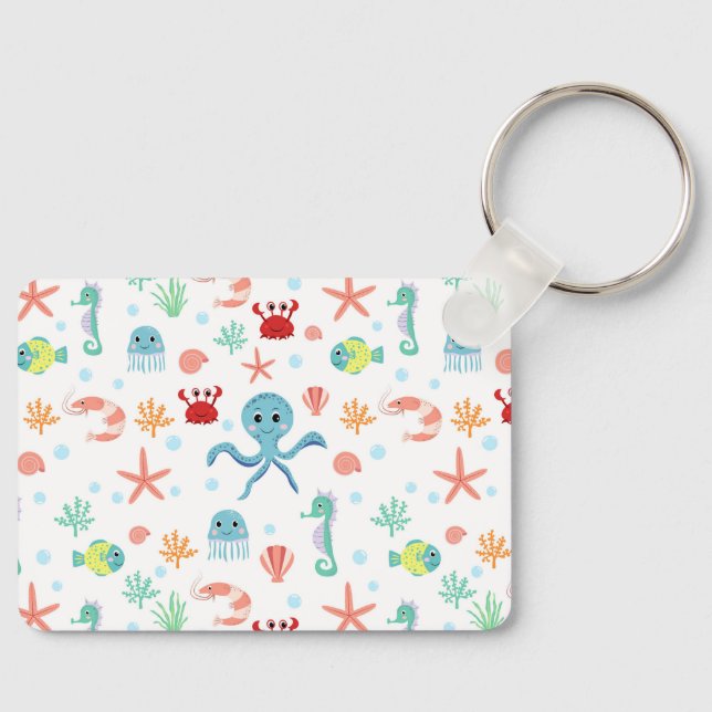 Llavero Patrón del mundo marino (Anverso)