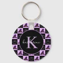 Patrón espeluznante Gorra de brujas personalizado 