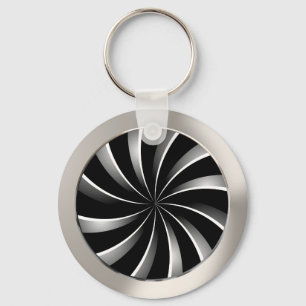 Llavero Patrón espiral