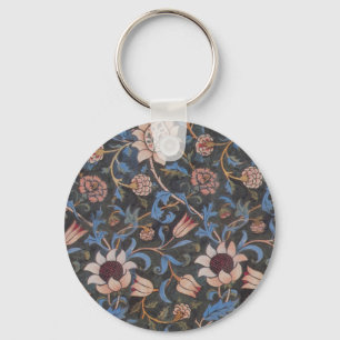 Llavero Patrón Evenlode de William Morris: Vintage Malhumo